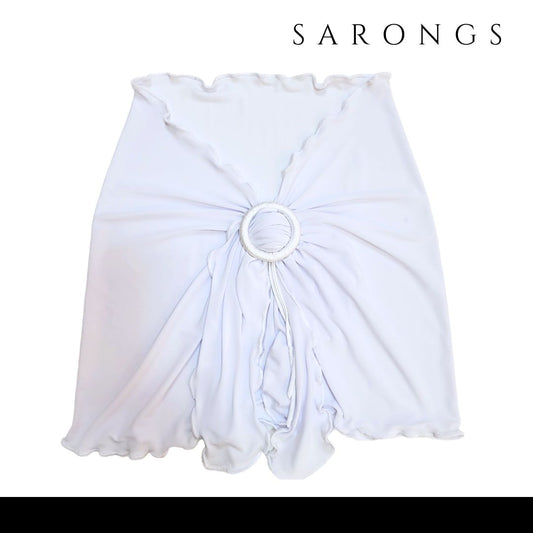 Sarong White Jungle